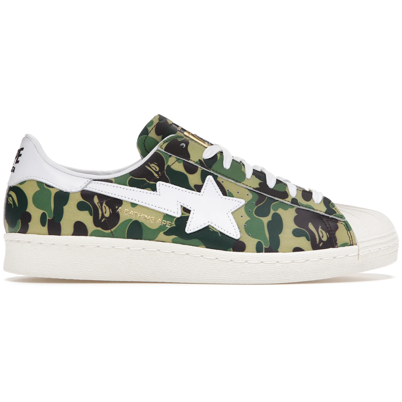 Adidas Superstar Bape Camo Green