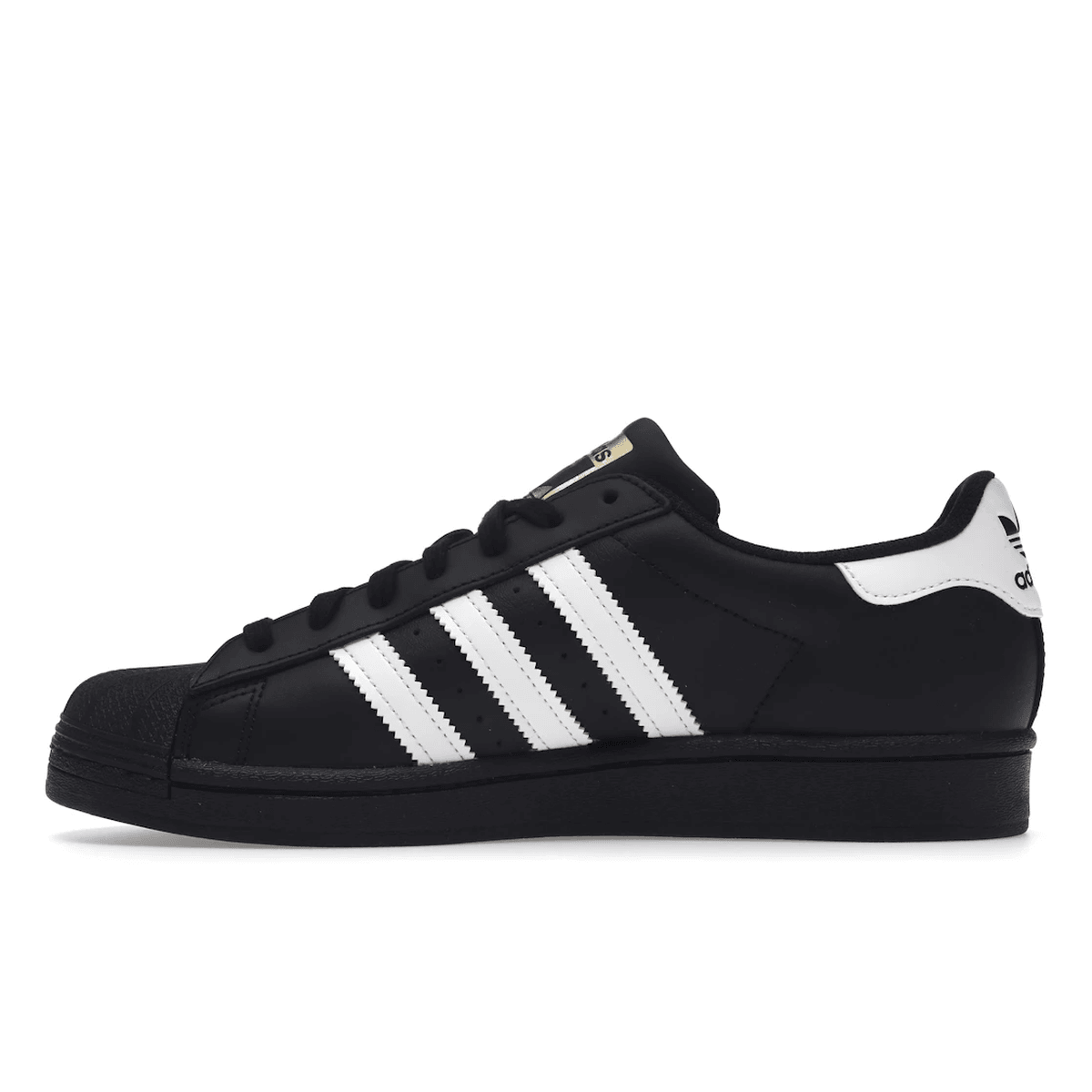 Miniatyrbild av Adidas Superstar Core Black Cloud White Gold 3