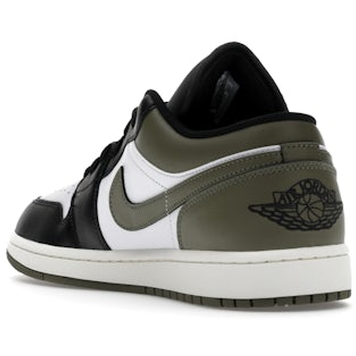 Miniatyrbild av Air Jordan 1 Low Black Toe Medium Olive 4