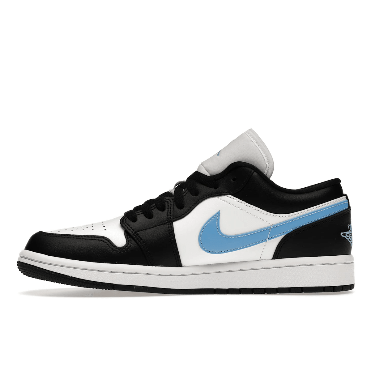 Miniatyrbild av Air Jordan 1 Low Black University Blue White 3