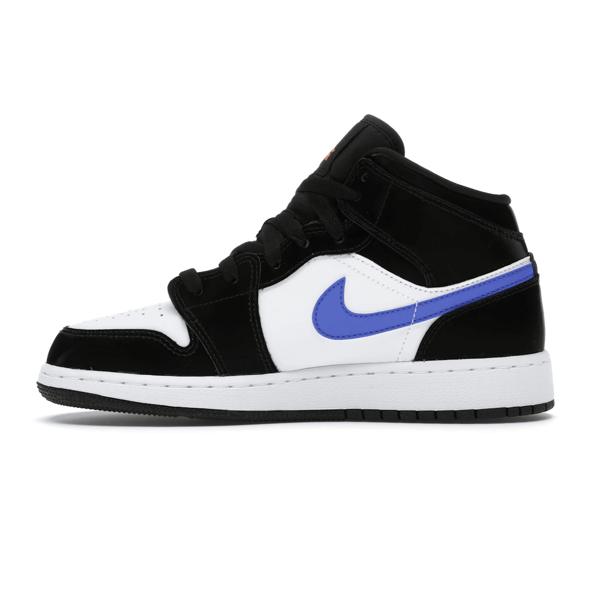 Miniatyrbild av Air Jordan 1 Mid Black Racer Blue 3