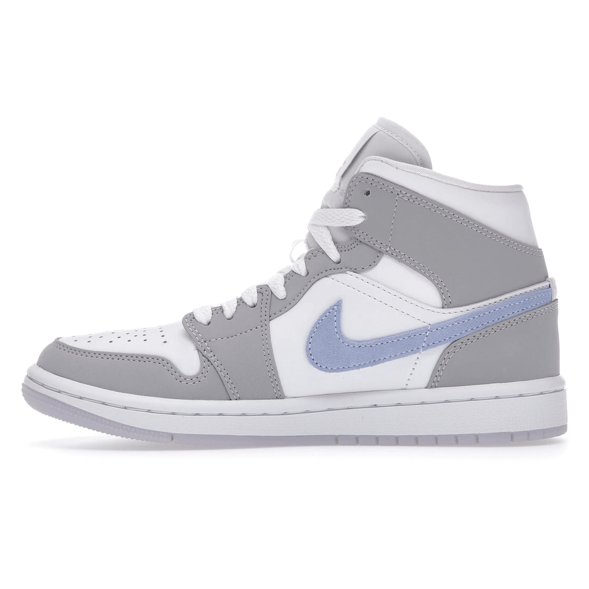 Miniatyrbild av Air Jordan 1 Mid Wolf Grey Aluminum 3