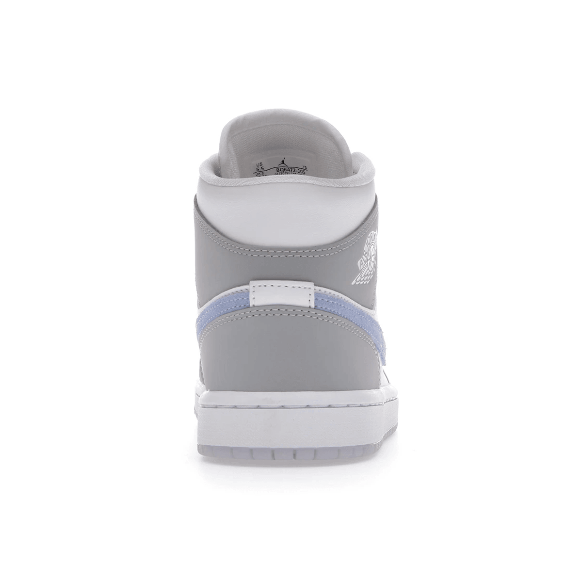 Miniatyrbild av Air Jordan 1 Mid Wolf Grey Aluminum 4