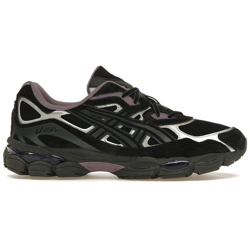 ASICS Gel-NYC Black Purple Graphite Grey