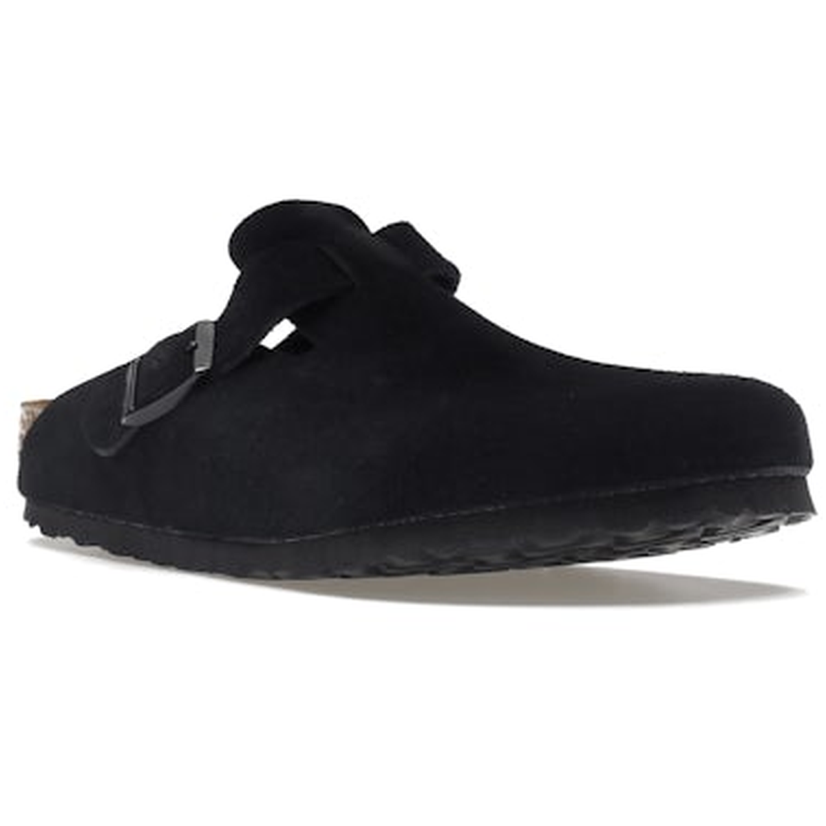 Miniatyrbild av Birkenstock Boston Black Suede Narrow Fit 2