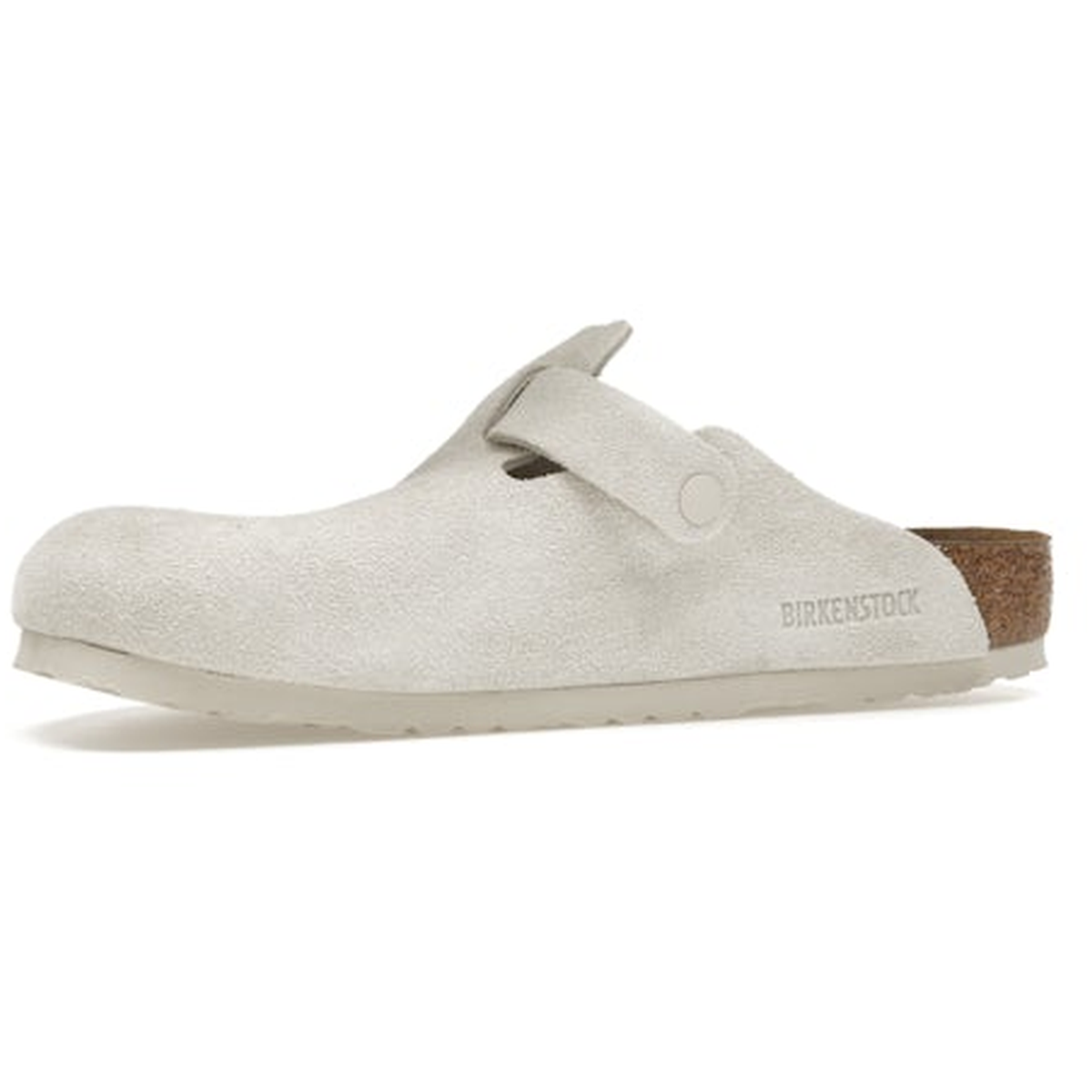 Miniatyrbild av Birkenstock Boston White Narrow Fit 3