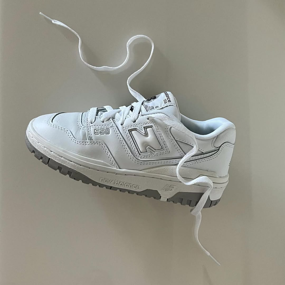 Miniatyrbild av New Balance 550 White Grey 2