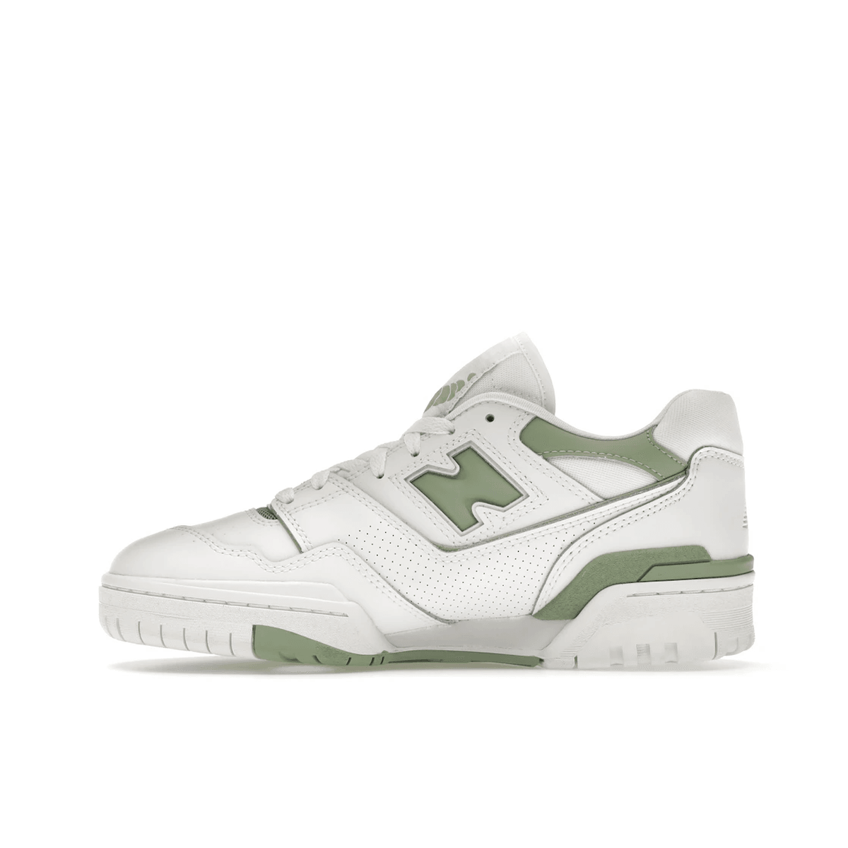Miniatyrbild av New Balance 550 White Mint Green 3