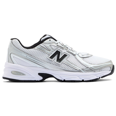New Balance 740 White Silver Metallic Navy