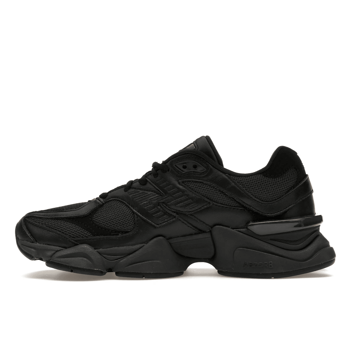 Miniatyrbild av New Balance 9060 Triple Black Leather 3