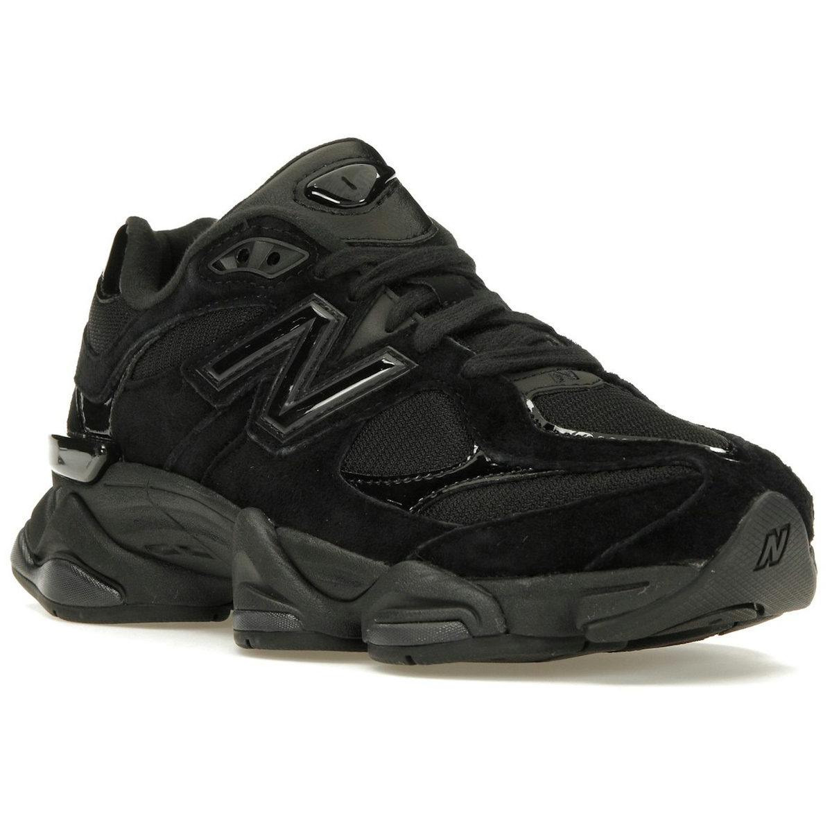 Miniatyrbild av New Balance 9060 Triple Black Patent 2