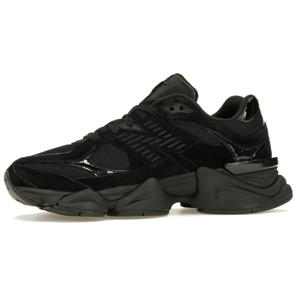 Miniatyrbild av New Balance 9060 Triple Black Patent 3