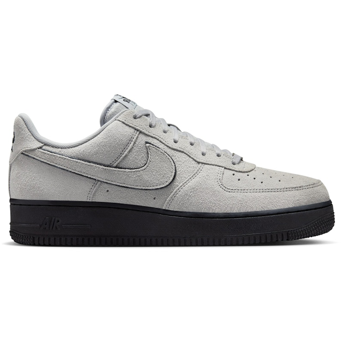 Nike Air Force 1 Low 07 LV8 Light Smoke Grey Suede Black