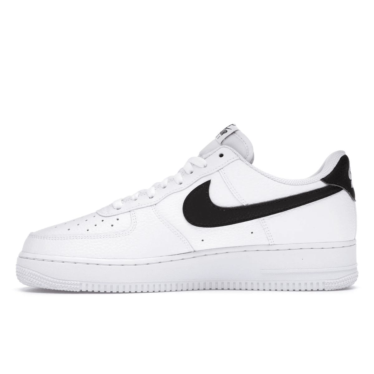 Miniatyrbild av Nike Air Force 1 Low '07 White Black Pebbled Leather 3