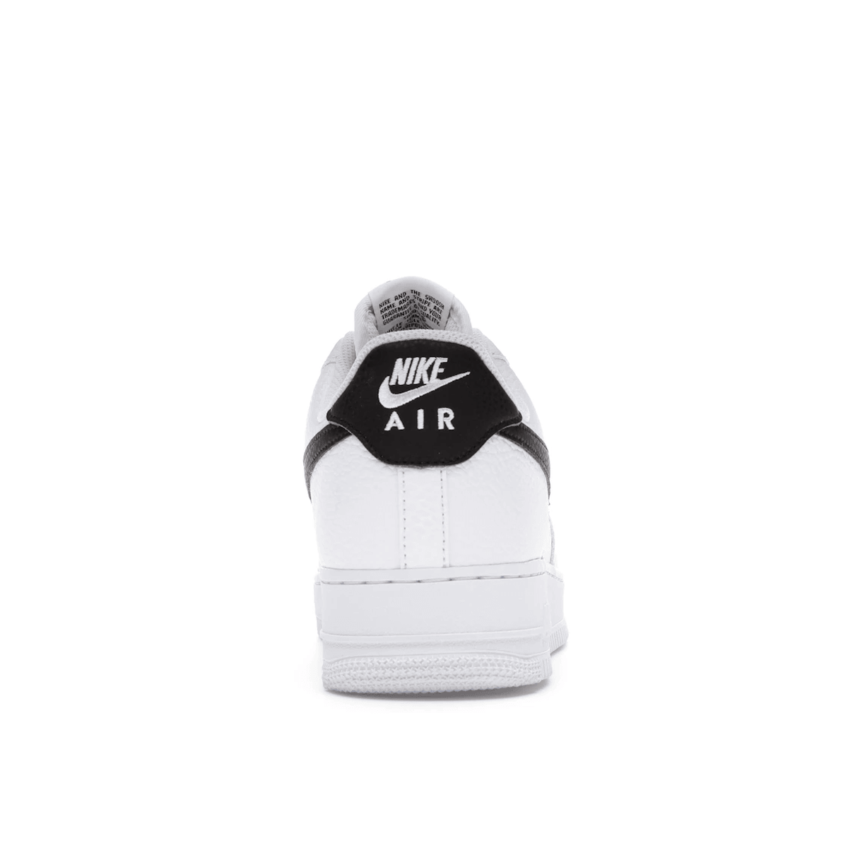 Miniatyrbild av Nike Air Force 1 Low '07 White Black Pebbled Leather 4