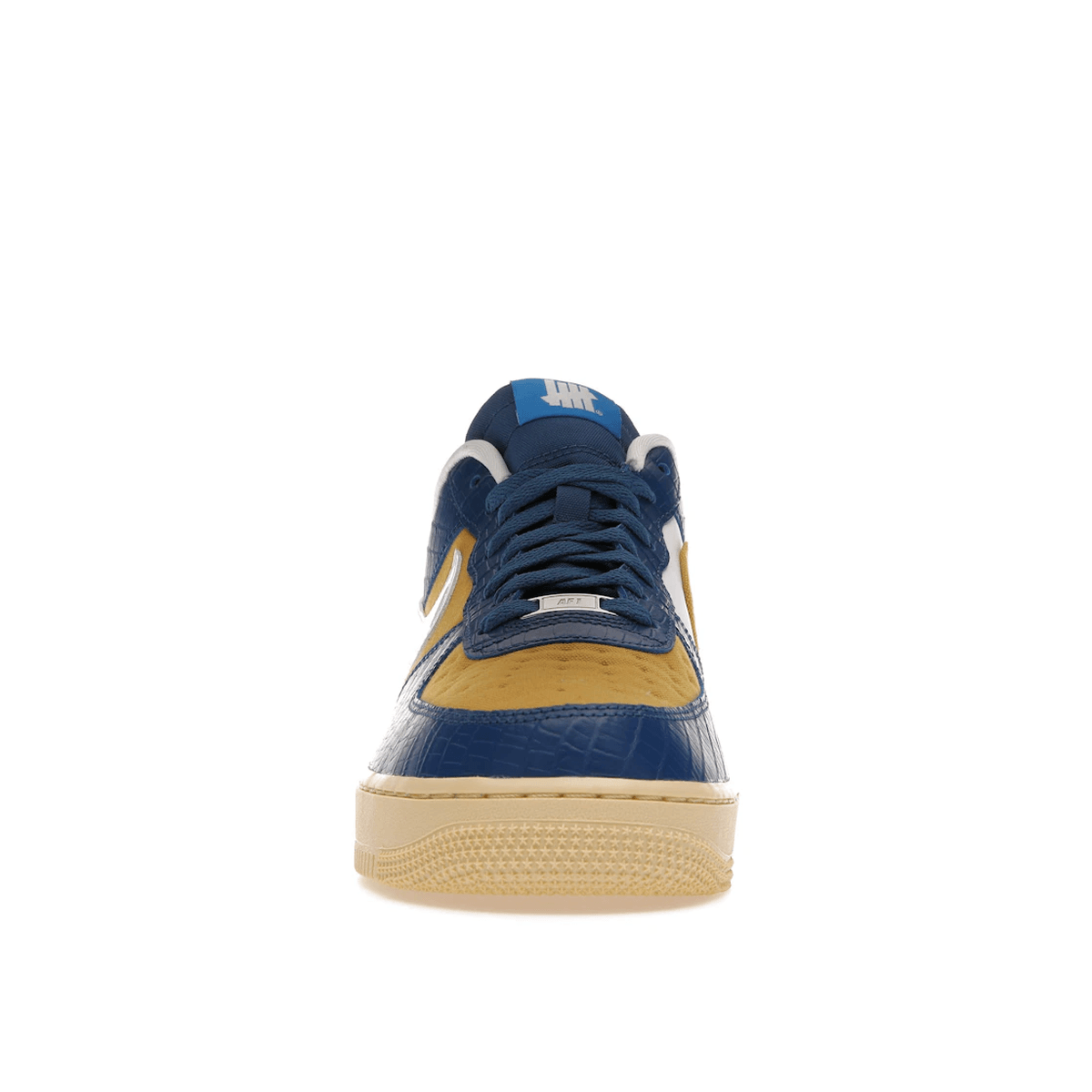 Miniatyrbild av Nike Air Force 1 Low SP Undefeated 5 On It Blue Yellow Croc 2