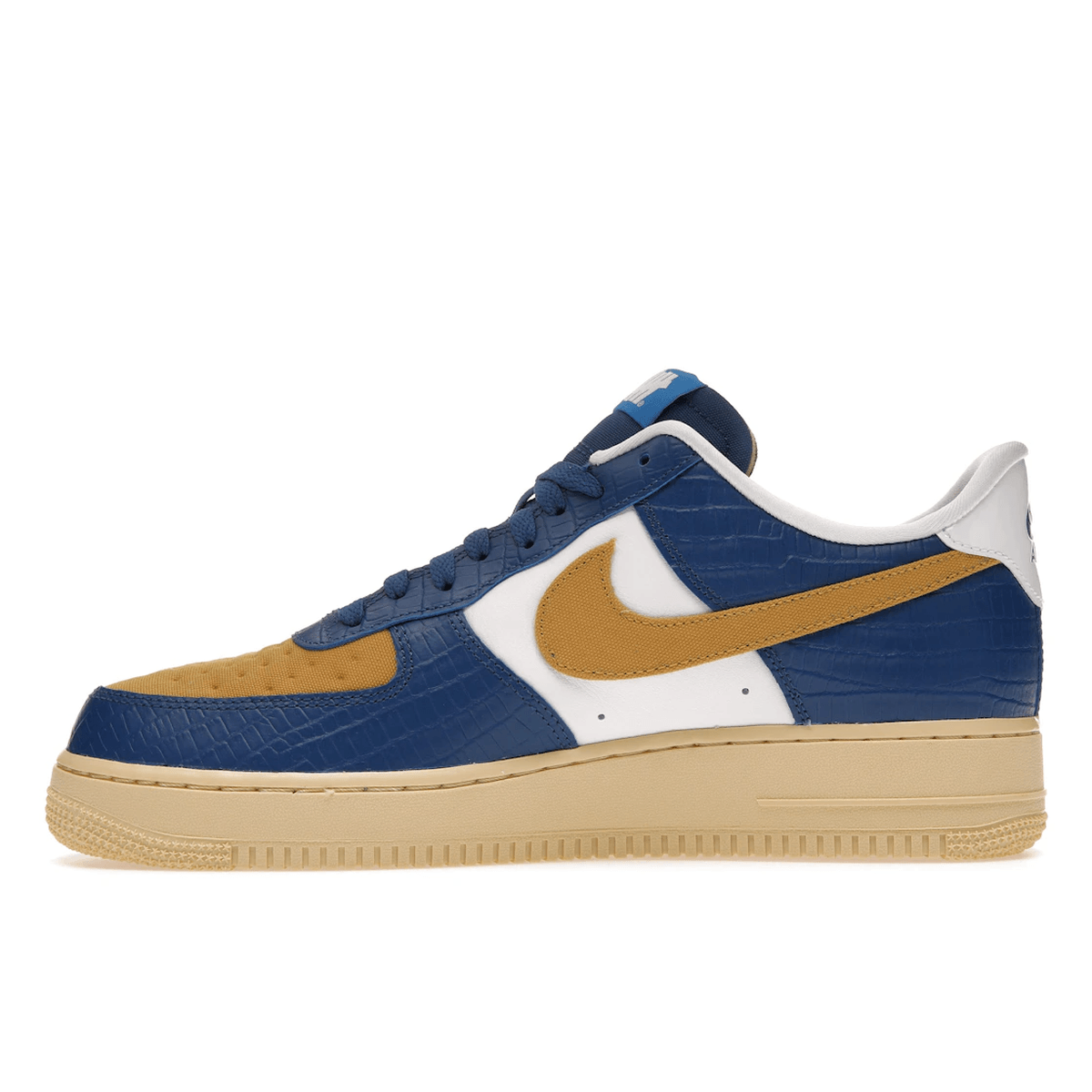 Miniatyrbild av Nike Air Force 1 Low SP Undefeated 5 On It Blue Yellow Croc 3