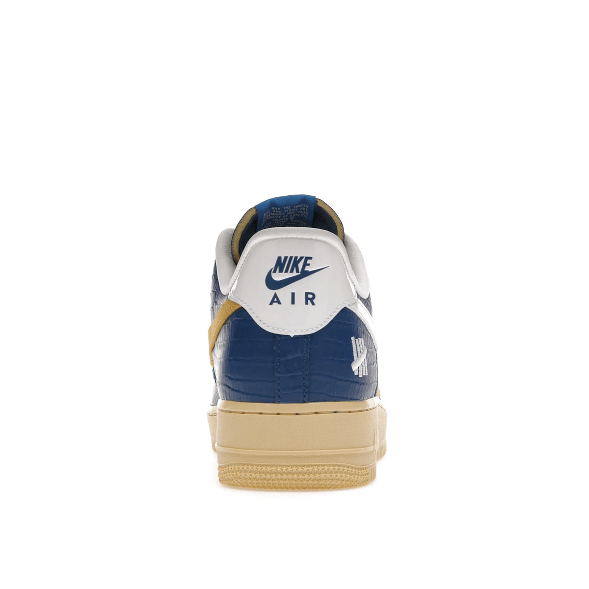 Miniatyrbild av Nike Air Force 1 Low SP Undefeated 5 On It Blue Yellow Croc 4