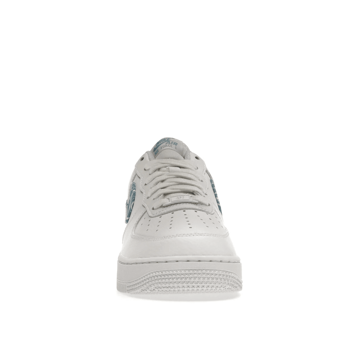 Miniatyrbild av Nike Air Force 1 White Worn Blue Paisley 2