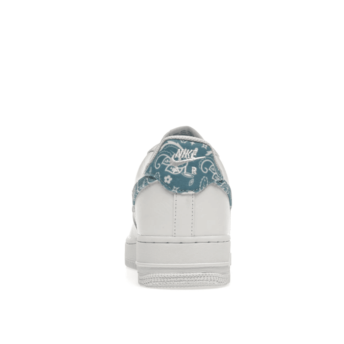 Miniatyrbild av Nike Air Force 1 White Worn Blue Paisley 4