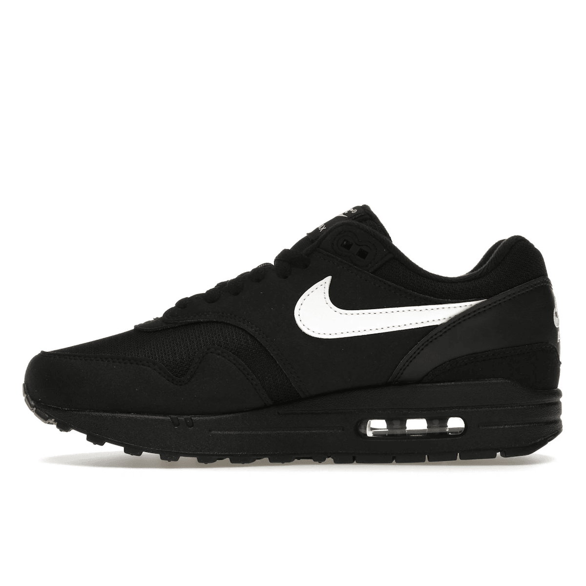 Miniatyrbild av Nike Air Max 1 Black White Swoosh 3