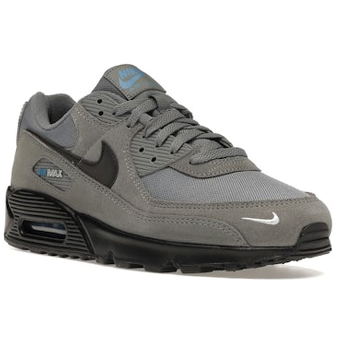 Miniatyrbild av Nike Air Max 90 Smoke Grey Light Photo Blue 2