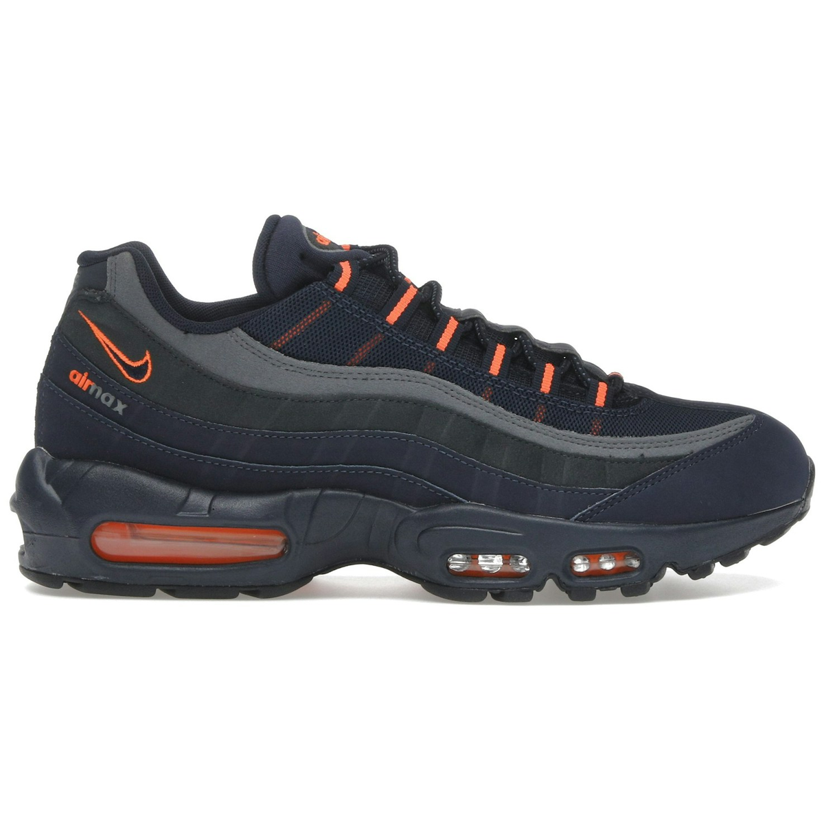 Nike Air Max 95 Logo Navy Orange