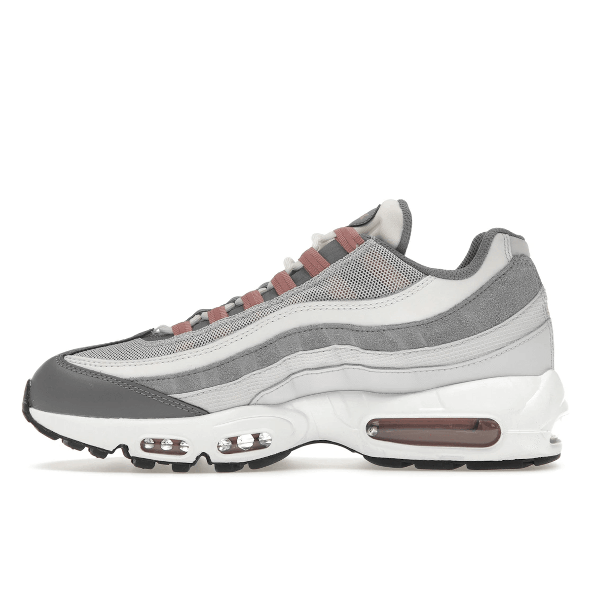 Miniatyrbild av Nike Air Max 95 Vast Grey Red Stardust 3