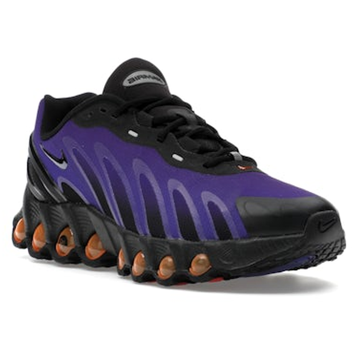 Miniatyrbild av Nike Air Max Dn8 Black Total Orange Fierce Purple 2