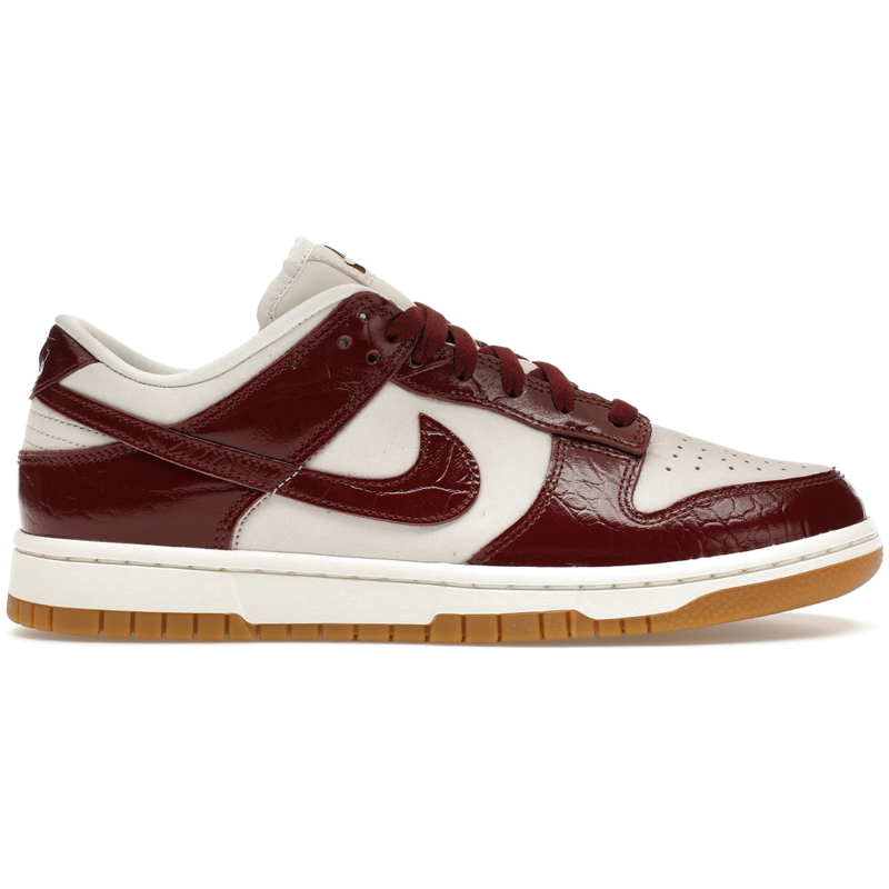 Nike Dunk Low LX Dark Team Red Croc
