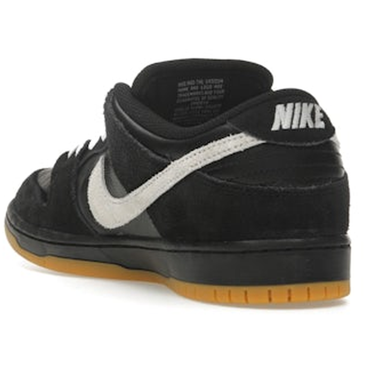 Miniatyrbild av Nike Dunk Low Pro SB Black White Gum 4
