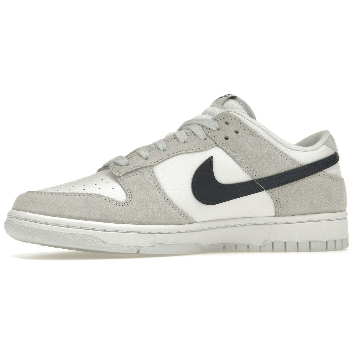 Miniatyrbild av Nike Dunk Low White Grey Navy Aqua Mini Swoosh 3
