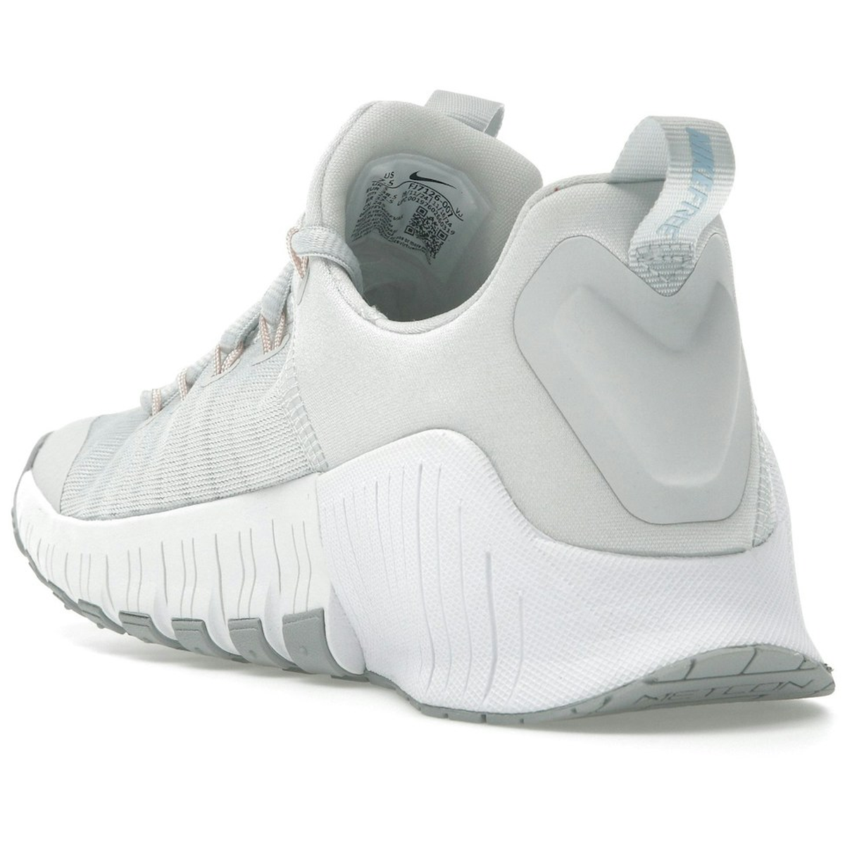 Miniatyrbild av Nike Free Metcon 6 Photon Dust Light Smoke Grey Summit White Metallic Silverr 4