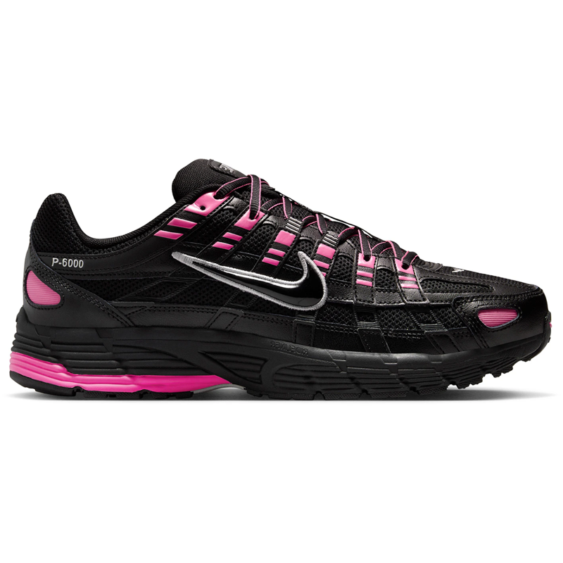 Nike P-6000 Pink Blast Metallic Silver Black