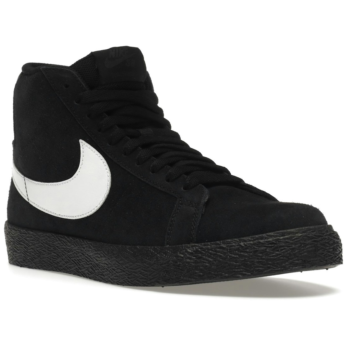 Miniatyrbild av Nike SB Zoom Blazer Mid Black White 2